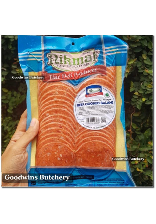 Nikmat sliced BEEF SALAMI Soejasch Bali HALAL 250g